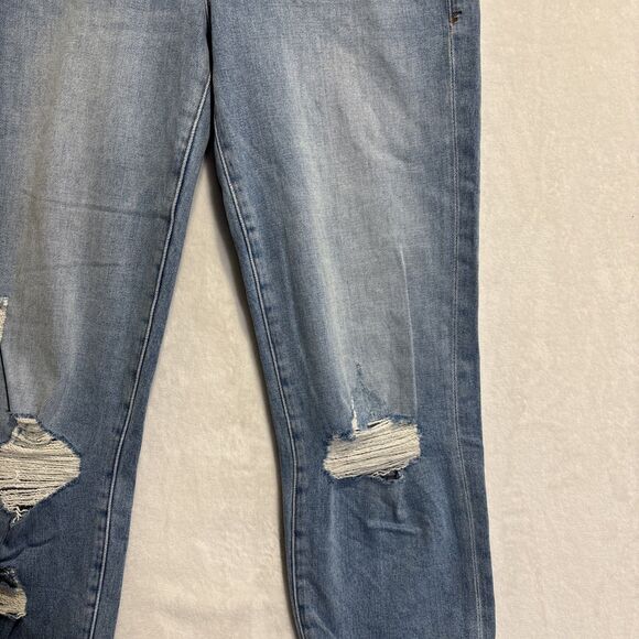 FRAME Jeans Size 27 Le Nouveau Straight Stiletto Hem Jeans Denim Distressed - Picture 5 of 16